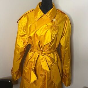 Vintage WeatherWise Yellow Trench Coat ✨